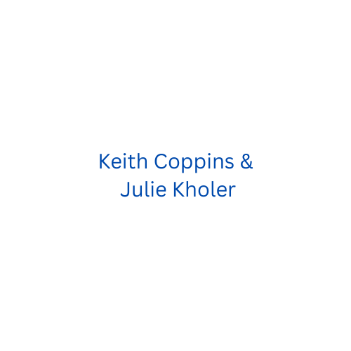 Keith Coppins and Julie Kholer